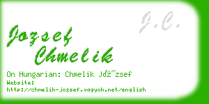 jozsef chmelik business card